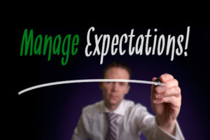managing expectations on a board of directors