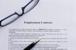 at will employment and contracts